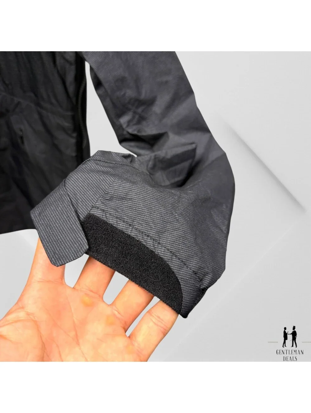 DESCENTE ALLTERRAIN Para-Hem Air Inflator Jacket Black Made in Japan JP L US S